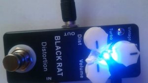 Mosky BLACK RAT Guitar Effects Unit (feat. Euphony Strat & Muslady 5W)
