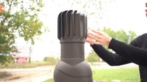 ROTOLINE - труба вентиляционная с ротационной турбиной