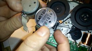 Замена мотора ЛПМ деки Pioneer CT W803RS