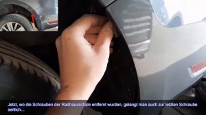 VW Sharan 2 (7N) Stoßstange hinten abbauen, Rücklicht ausbauen - Tutorial