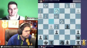 НА СОПЛЯХ ЕЩЕ ДЕРЖИТСЯ! // GM ДМИТРИЙ АНДРЕЙКИН vs GM ХИКАРУ НАКАМУРА