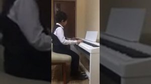 Г. Ф. Гендель d-Moll ЧАКОНА, Александр Худатян (10 лет)