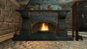 Video Game Fireplace - Elder Scrolls IV Oblivion - Anvil Lighthouse