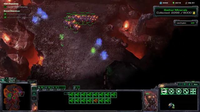 Starcraft 2 WoL Campaign walkthrough - The Devil's Playground смотреть онлайн