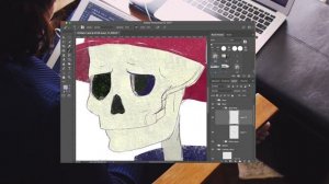 Illustration process using Photoshop, iPad pro and Astropad Studio - How to make an animated GIF