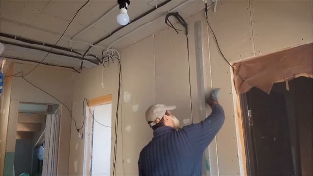 Электрика в СИП доме, фрезерование штроб в гипсокартоне смотреть онлайн