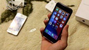 КУПИЛ ВОСТАНОВЛЕННЫЙ АЙФОН7 распаковка iphone 7//Лучший айфон за 17000 тысяч рублей в 2020 году
