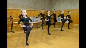 Фото слайд.  Школа танца "Круазе".  Репетиция