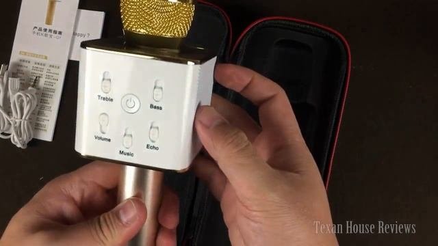 Портативный Беспроводной Bluetooth Микрофон с Динамиком