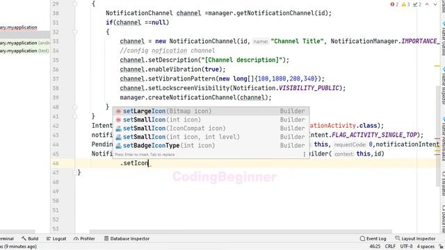 How Create Android Studio Float Notification with Source Code #CodingBeginner #androidtutorial