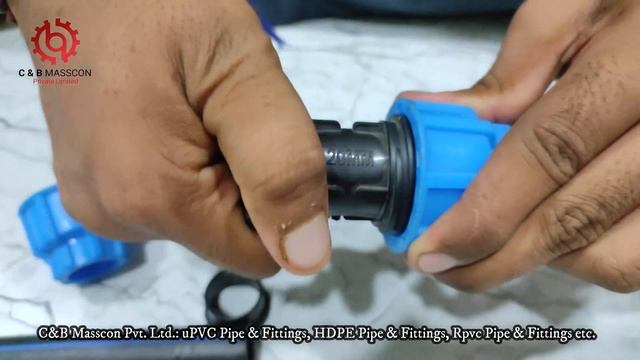 Compression Fitting Coupling 20MM For HDPE Pipe and Mdpe Pipe смотреть онлайн