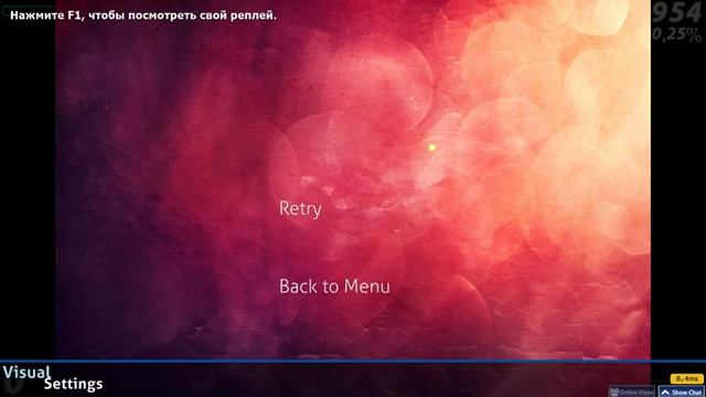 Osu! Лайтово играю. Игра без напряга. смотреть онлайн