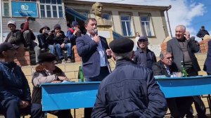 Жители селении Куруш против национальной парка# Куруш # сход #