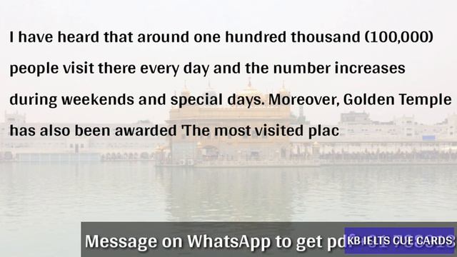 Describe A Town Or A City Where You Like To Live In Future | Latest Cue Card | KB IELTS Cue Cards смотреть онлайн