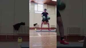 Гиревой спорт. Длинный цикл. 24кг - 10' - 45повт. #гири#тренировка#спорт