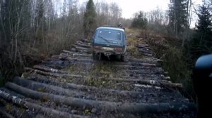 Заднеприводная нива на тракторах.. Сломали привод.. Непокоренный маршрут