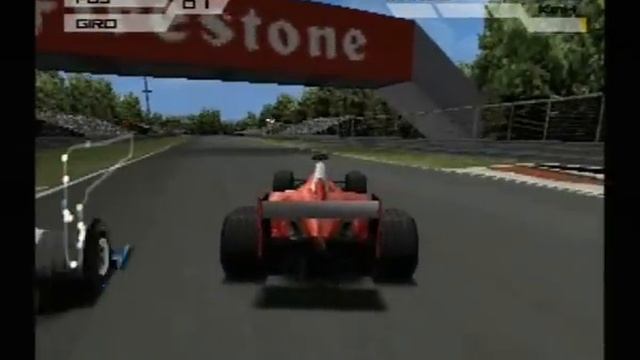 Formula 1 2001 (PS1) - Breaking the game (crazy glitches) смотреть онлайн