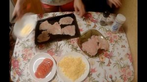 ОТБИВНАЯ С ПОМИДОРОМ И СЫРОМ В ДУХОВКЕ. ПРОСТОЙ РЕЦЕПТ !