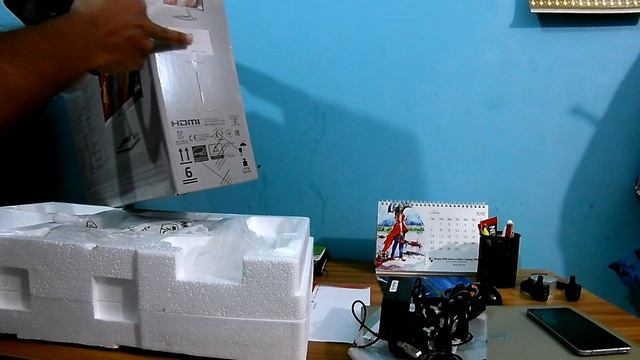 HP 22fw monitor unboxing | Ultra slim full HD budget monitor
