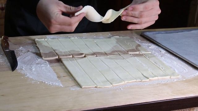 Как приготовить слоеные палочки с орехами . Как заставить готовить мужа.