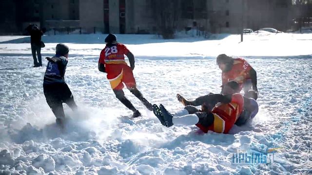 Кубок ректора ВлГУ по снежному регби смотреть онлайн