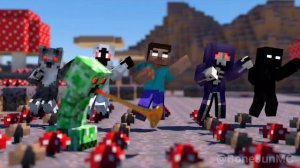 майнкрафт анимация