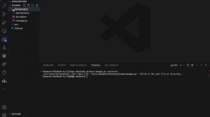 python3 manage.py runserver || ⭕ Error Solved in just 2 mins ⭕