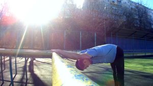 Стойка на руках(полезные советы), Горизонт!