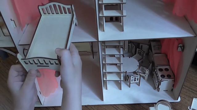 Кукольный домик.спальня.Doll house. bedroom. смотреть онлайн