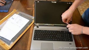 How to replace laptop screen HP probook 455 g2  ITA