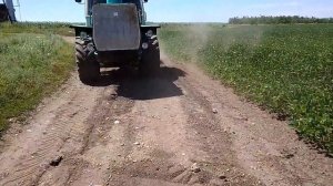 Пробуем как работает самодельная лопата для Т-150к /Moldova