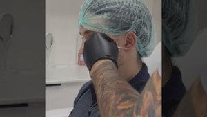 прокол мочки уха