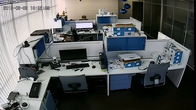 Демо видео с набора 960H, камера 700TVL смотреть онлайн