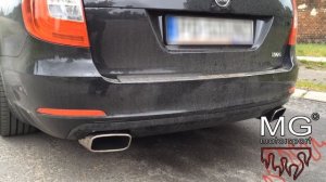 Skoda Superb 3.6 FSI w/ MGmotorsport flap exhaust system