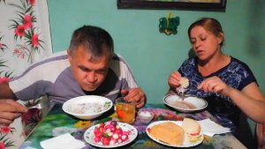 Курица мраморная. Приятного аппетита