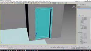 Инструмент door в 3ds Max, создание простых и сложных дверей