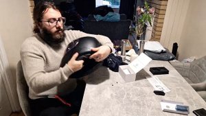 Sena SC2 comms install on Schuberth C5