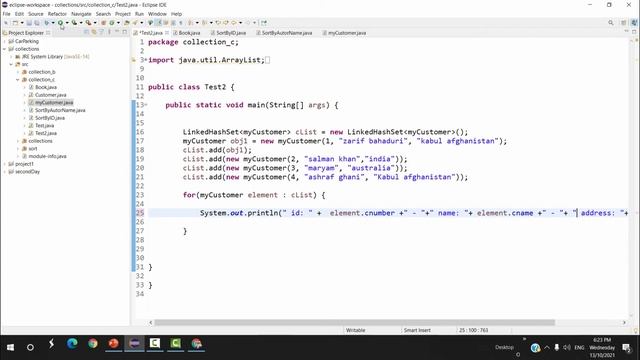 java collection framework#26 | sets examples in java