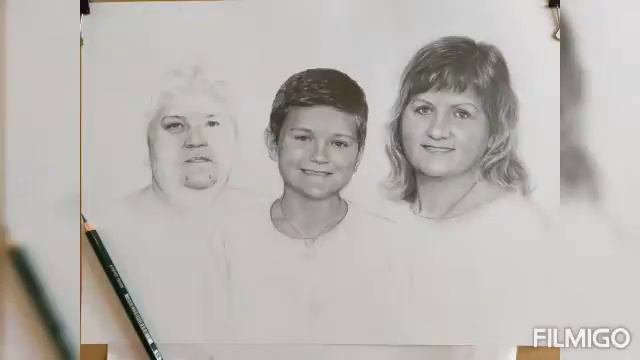 Pencil Portrait. Портрет карандашом на заказ