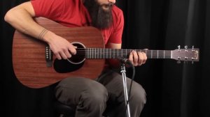 Martin DRS1 vs Guild D-125 Guitar Comparison