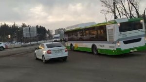 Новое турбокольцо в Воронеже. Пока без разметки.