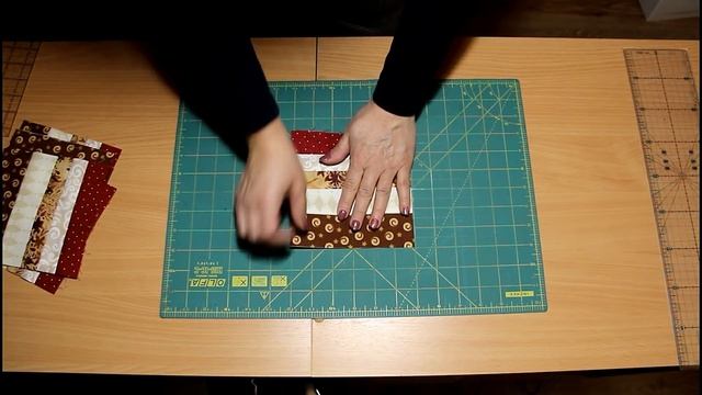 Лоскутное шитье для начинающих. Самые простые блоки из полос. Часть 1.