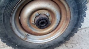 Самодельный  прицеп до минитрактора.