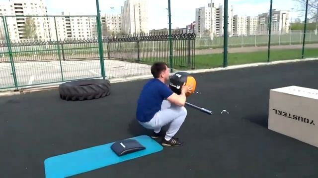 Функциональная тренировка на улице от Ленаар Гаетова