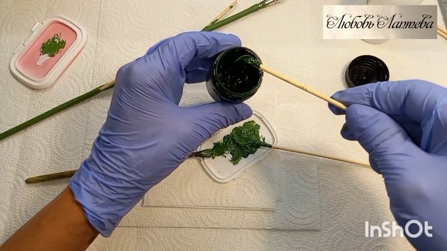 МК Стебель розы без заморочек