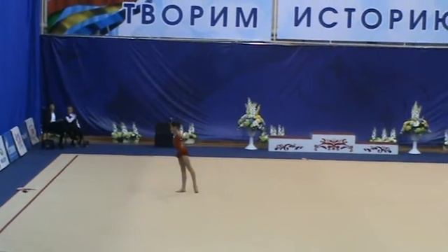 Абызова Виталина, 2000гр, булавы. ЮГ 05.10.2013г Пенза смотреть онлайн