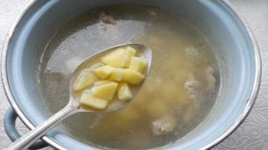 Суп с перловкой и мясом