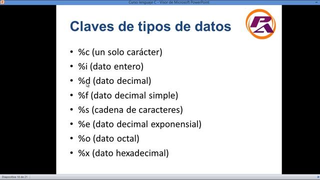 Curso de C - Funcion printf y scanf