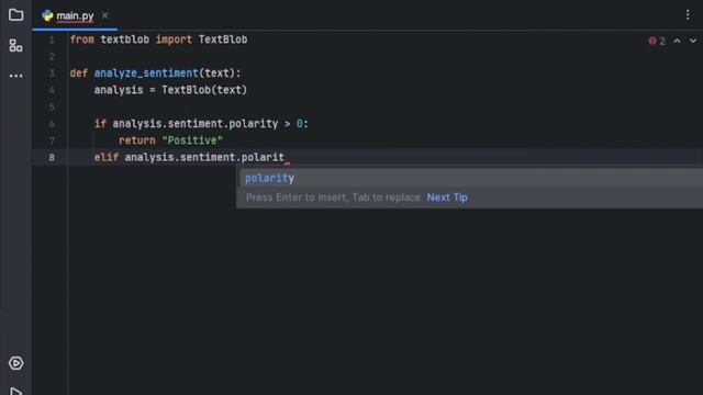 Analyzing Text Emotions using Python and TextBlob