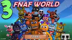 FNAF WORLD ПРОХОЖДЕНИЕ - ОГРОМНЫЙ БОСС #3